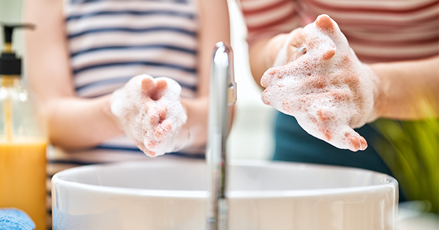 手洗いは感染症を防ぐ